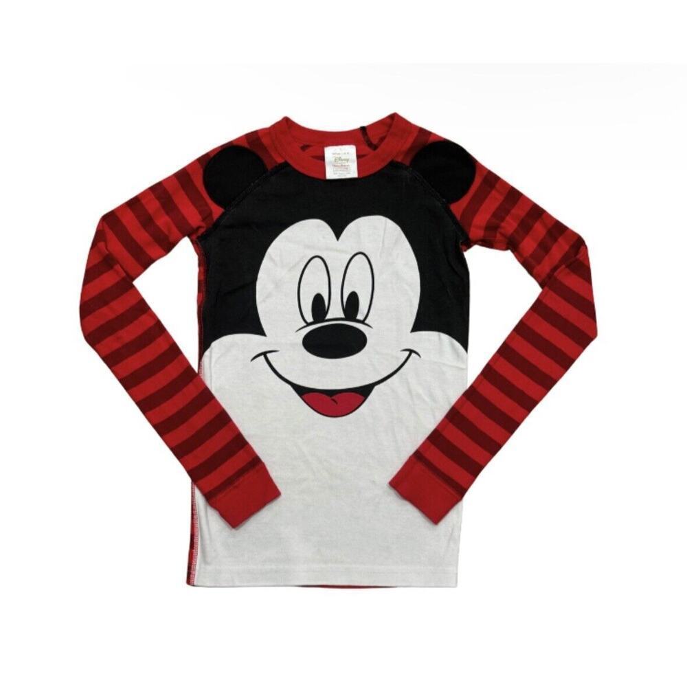 Kids 14 / 160cm Hanna Andersson Disney x Mickey Mouse long sleeve PJ Top‎ Shirt